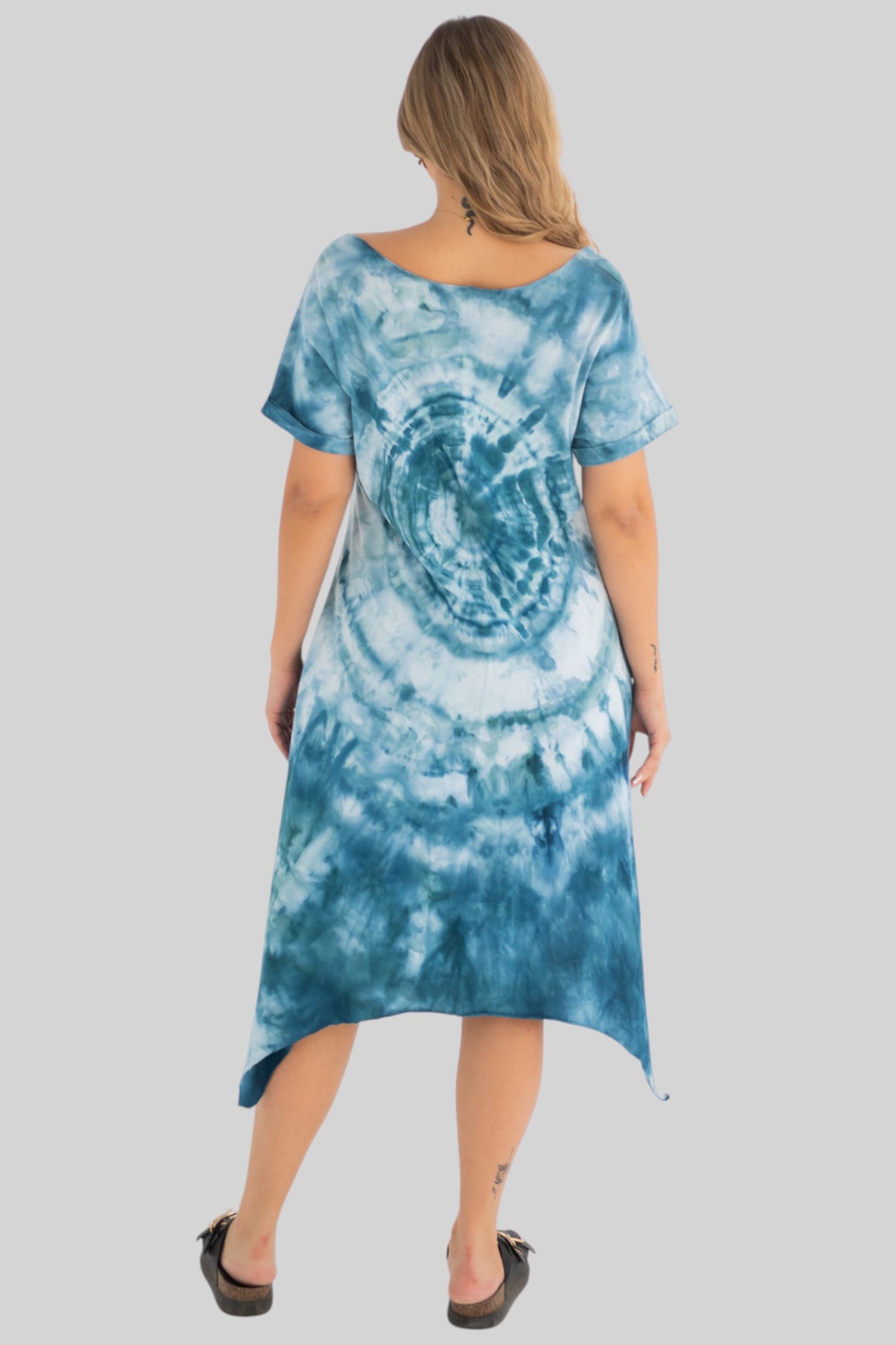 Short Ice Tie Dye Dress