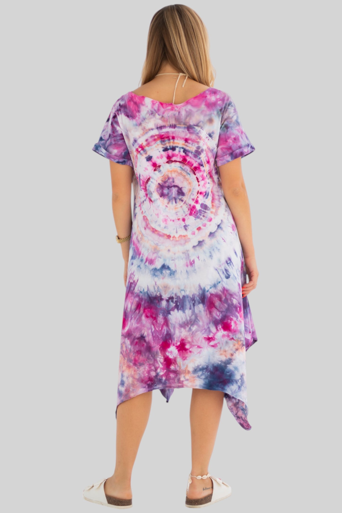 Short Ice Tie Dye Dress