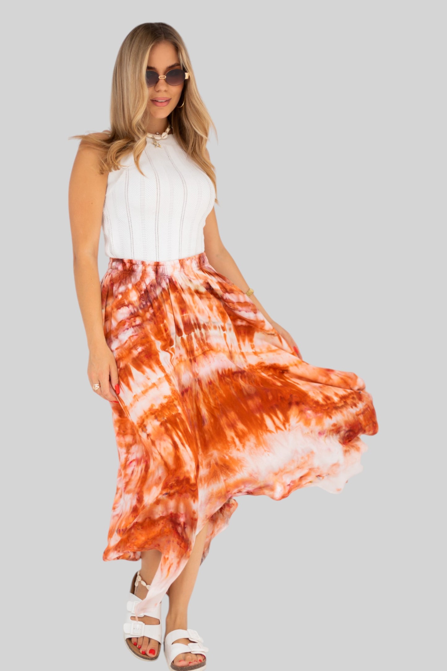 Ice Tie Dye Skirt/Dress