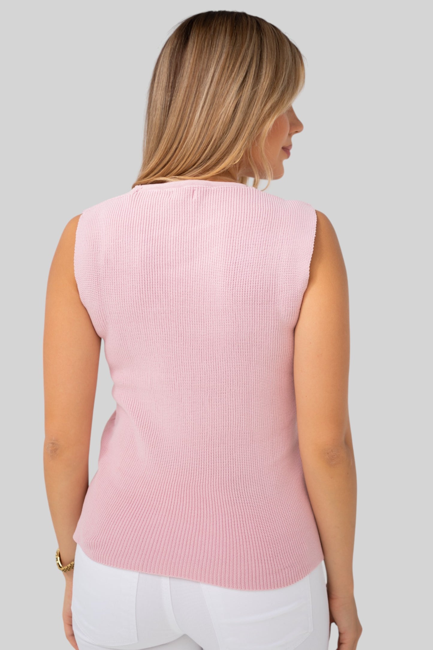 Knit Top V Neck