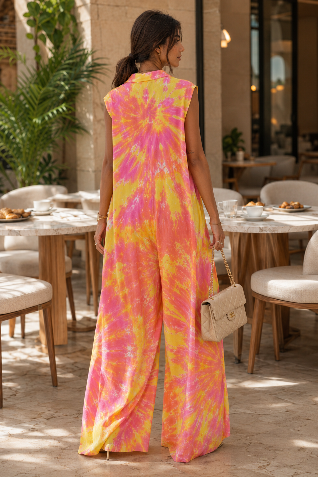 Tie dye jumpsuit