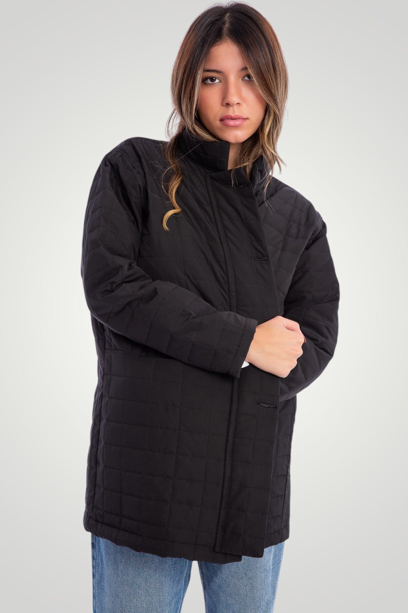 Black Quilt winter jacket