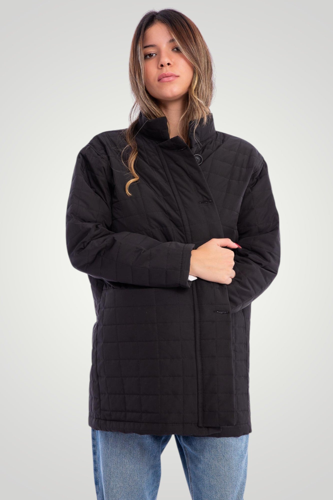 Black Quilt winter jacket