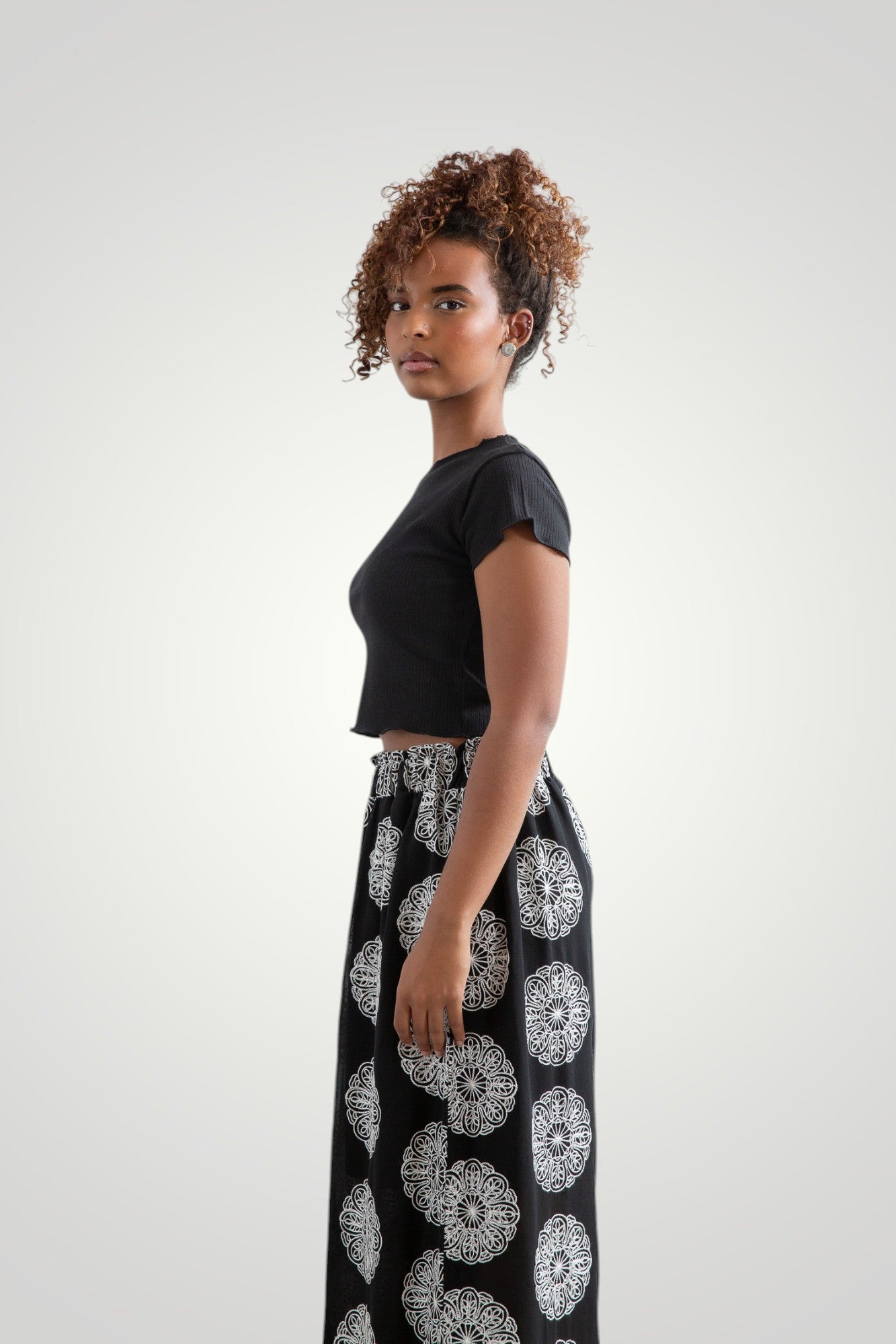 Embroidered pants