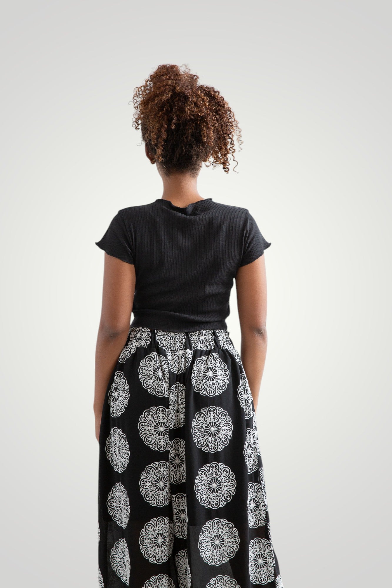 Embroidered pants