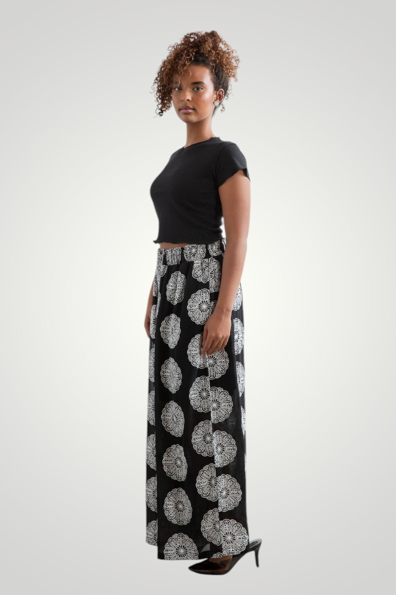 Embroidered pants
