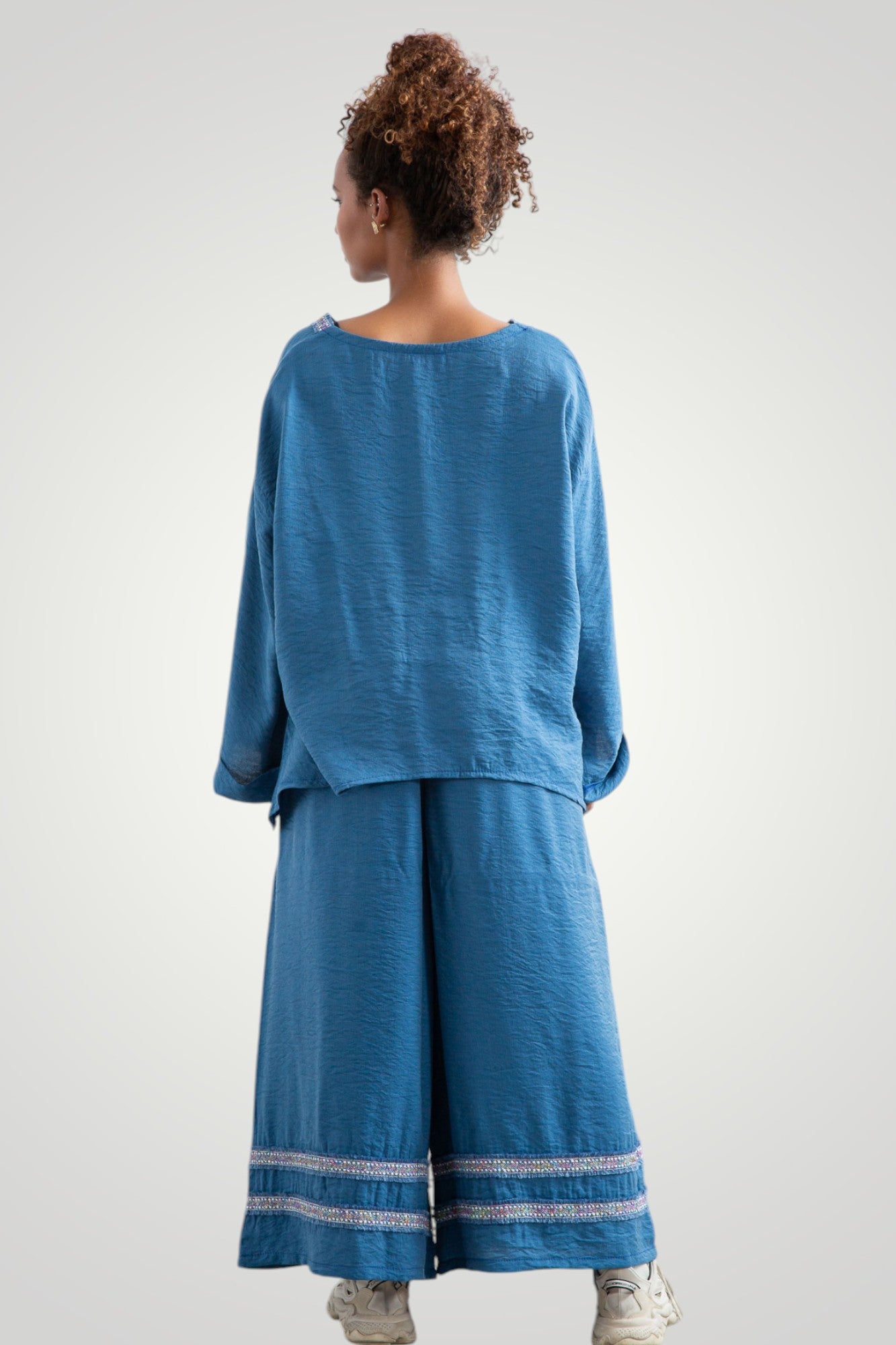 Blue cotton set
