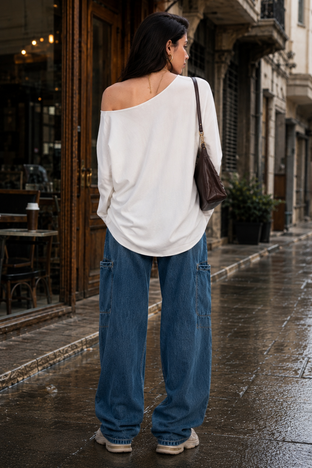 Soft V-Neck Knit Essential Top