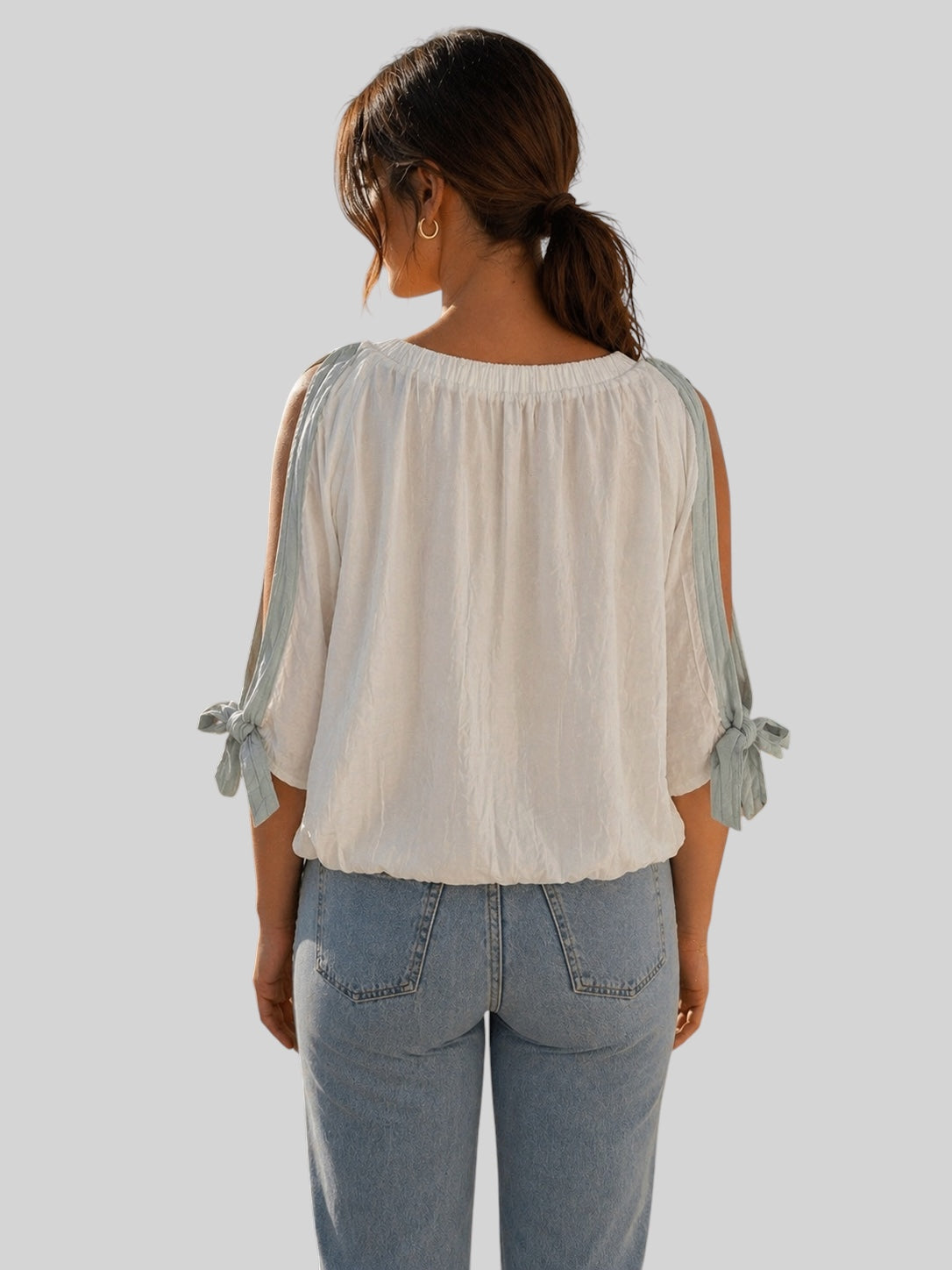 Coastal Breeze Tie Top