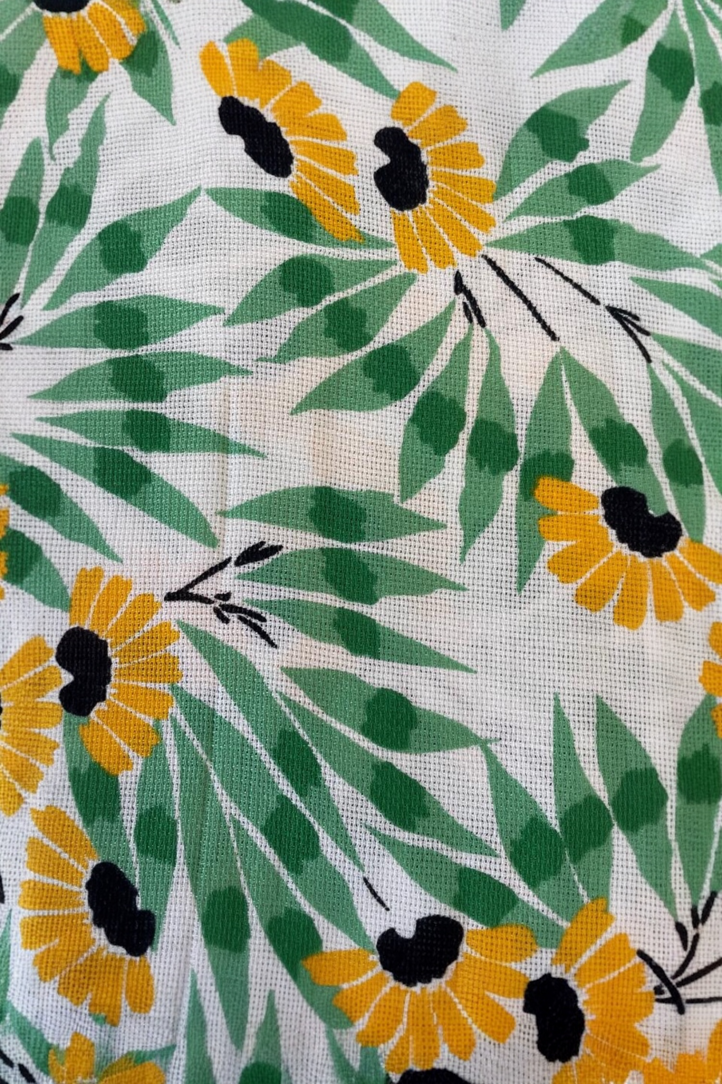 Flowered sleeveless dress