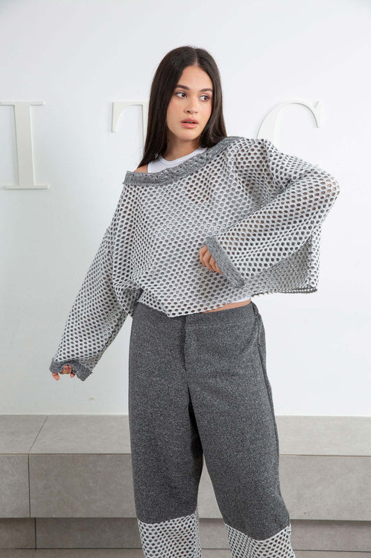winter net top
