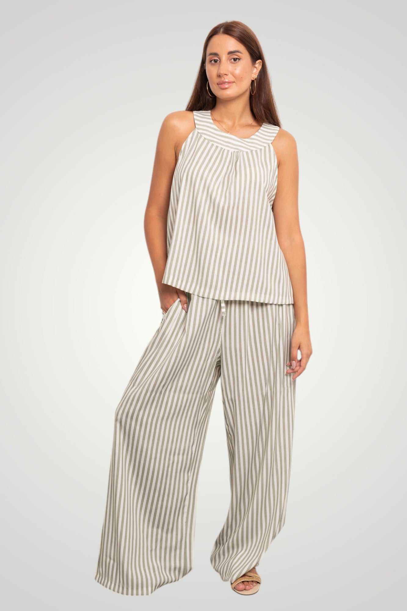 Striped summer set