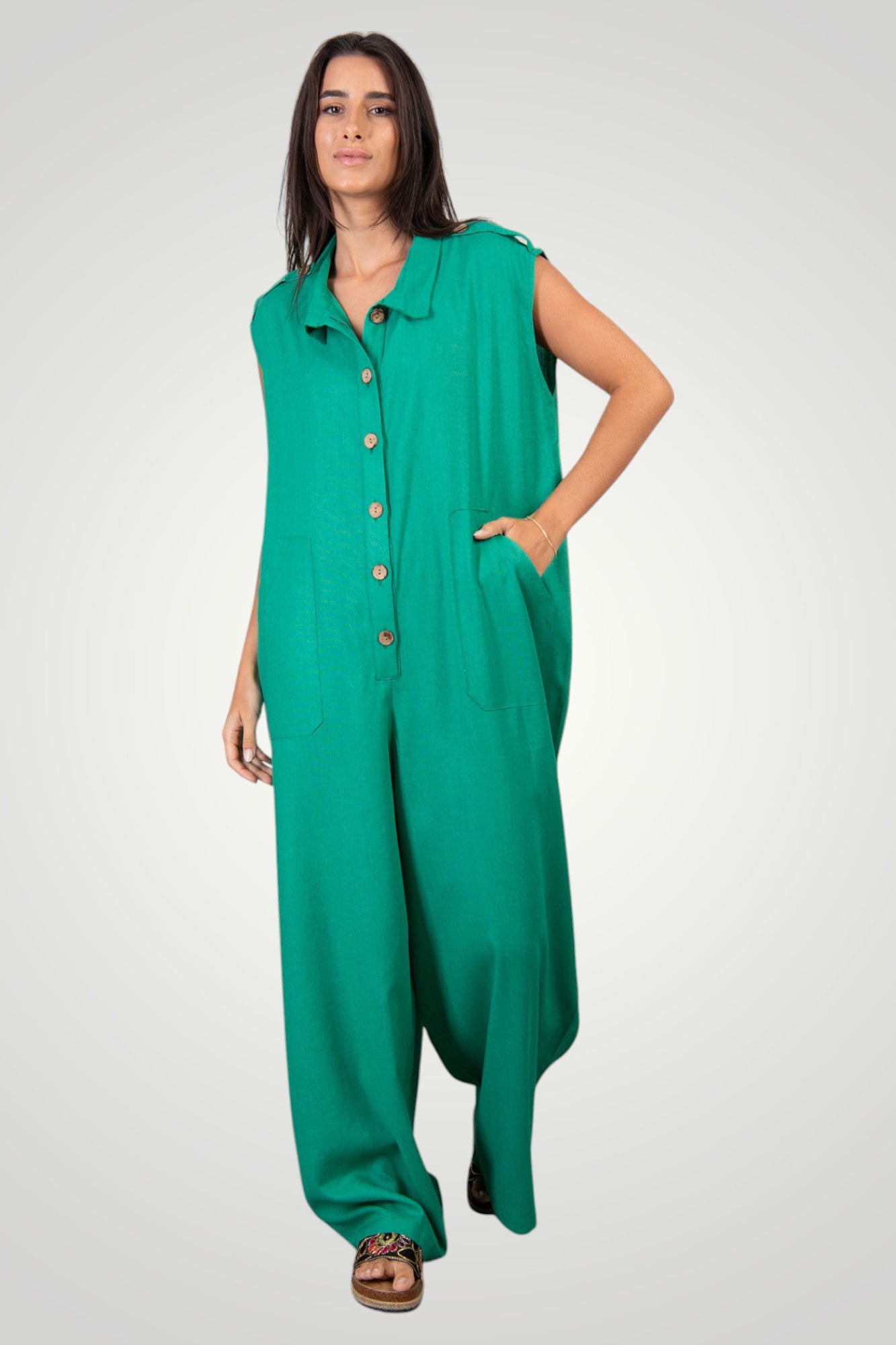 Linen Jumpsuit