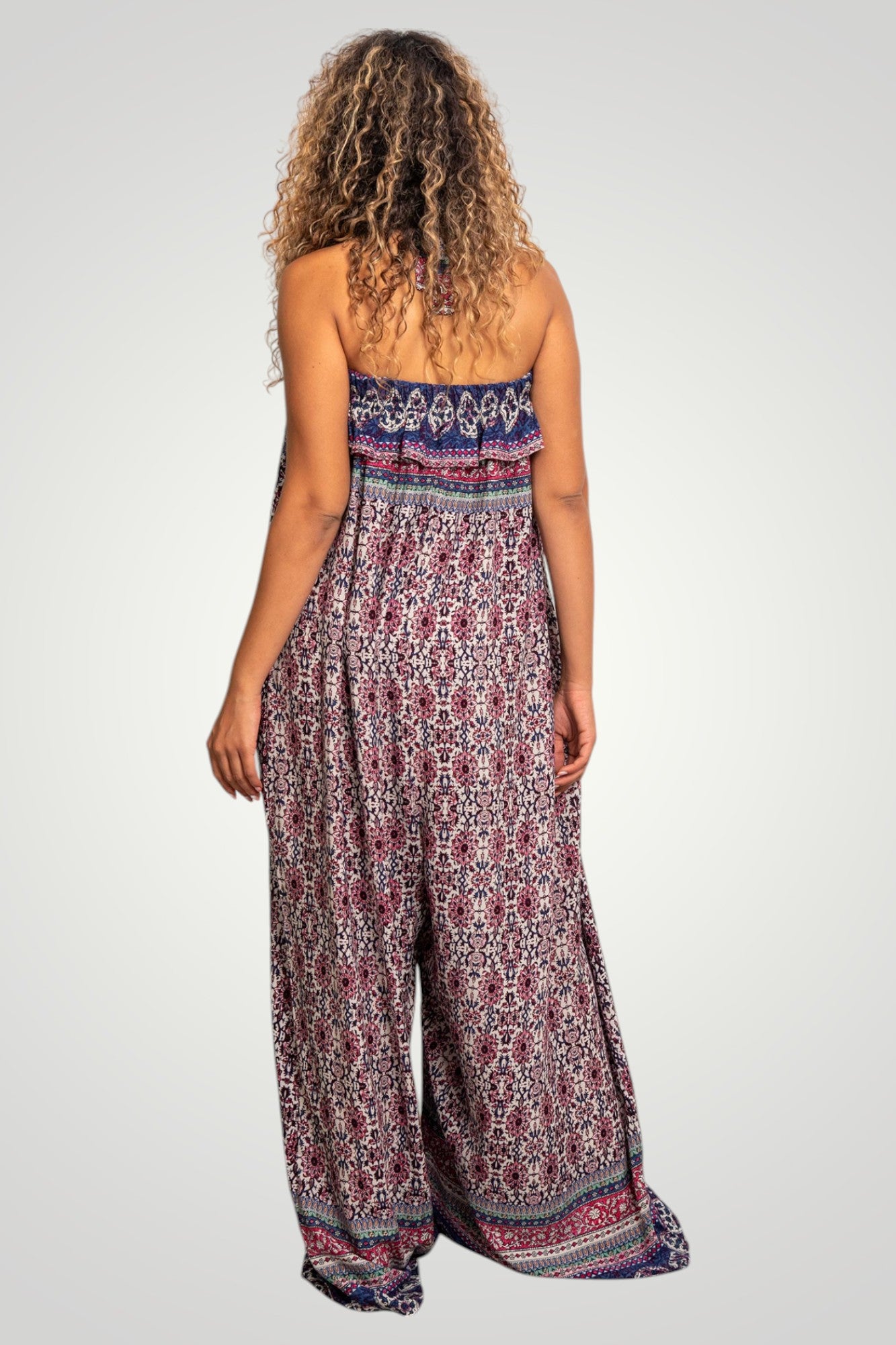 Printed Viscose jumpsuit