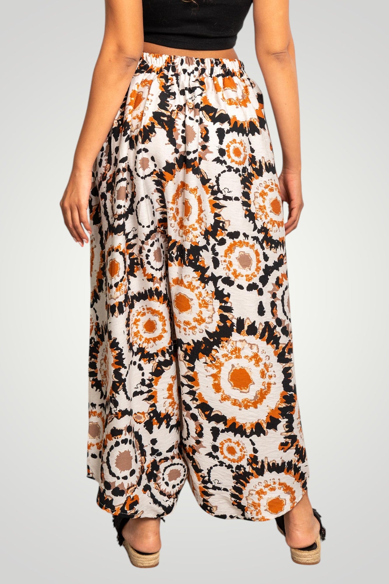 brown boho sherwal