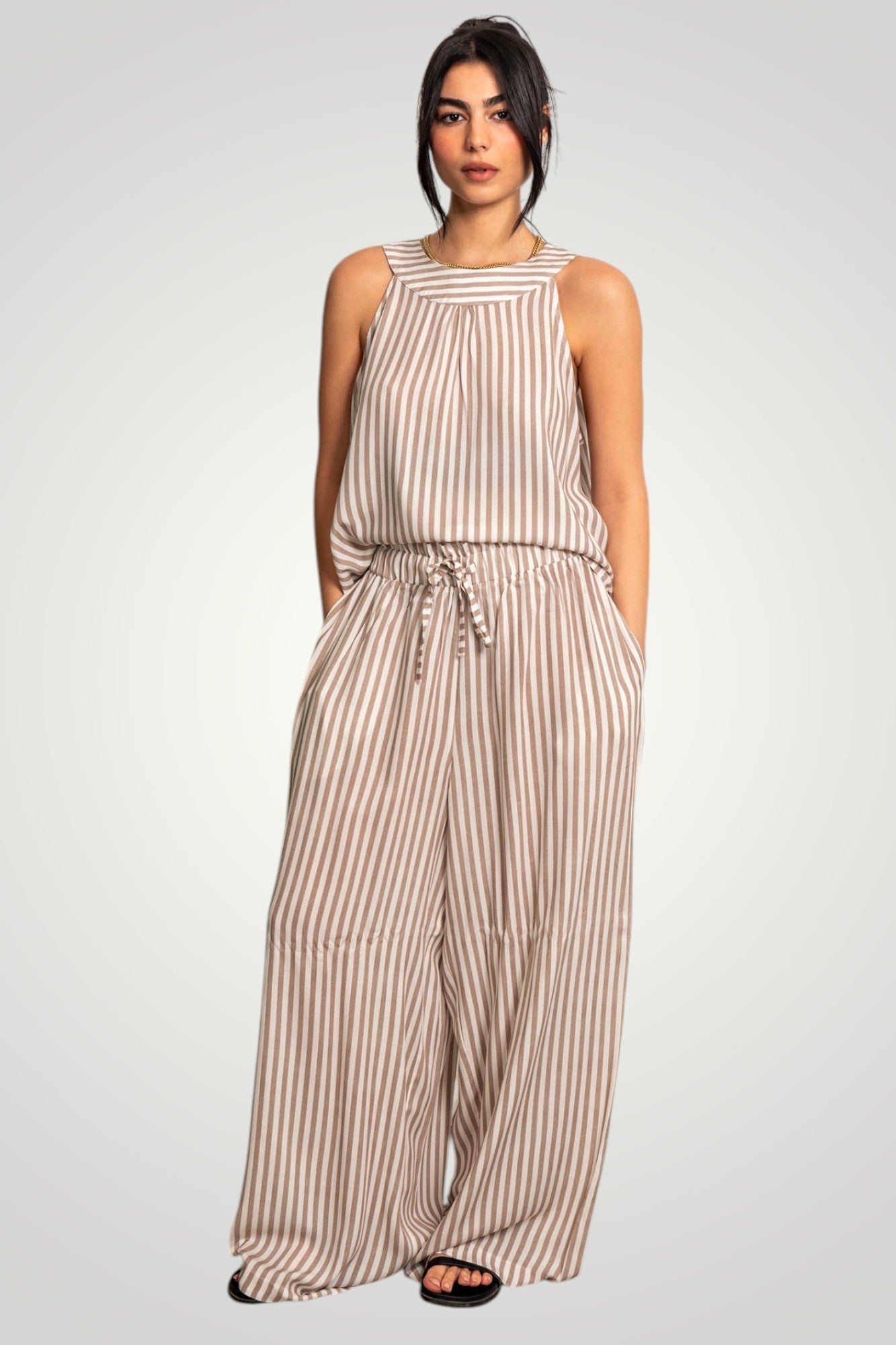 Striped summer set