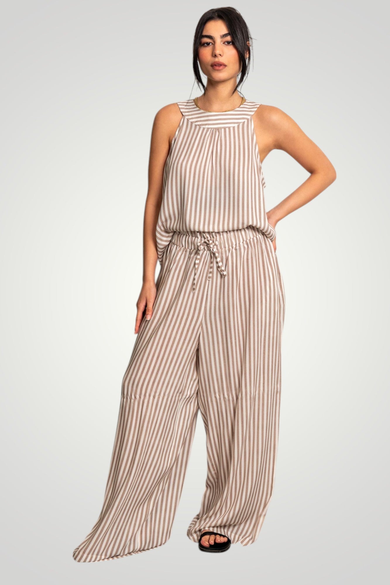 Striped summer set