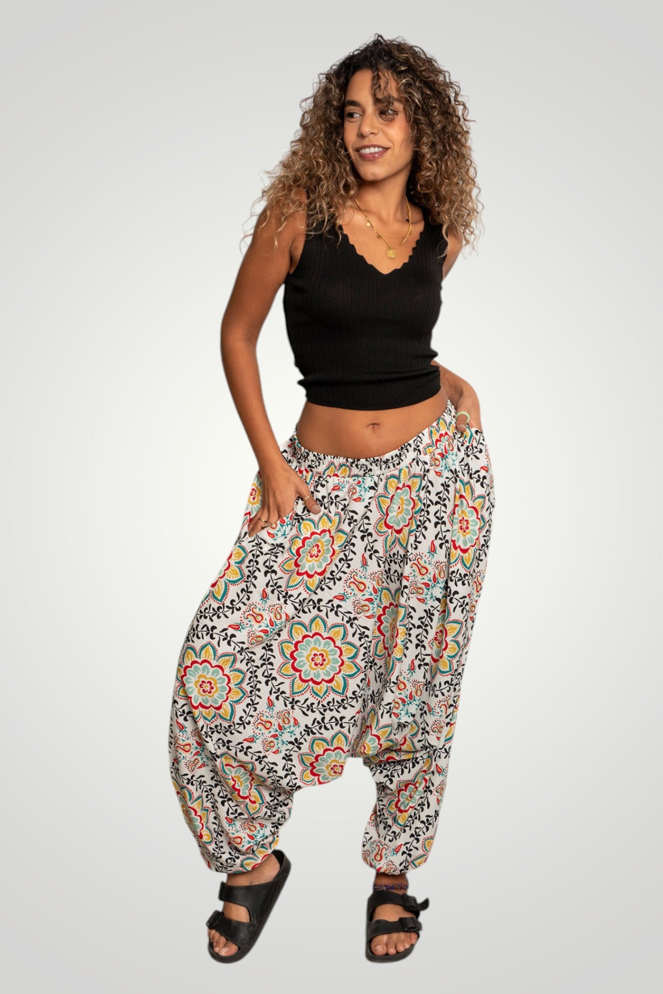Mandala harem pants
