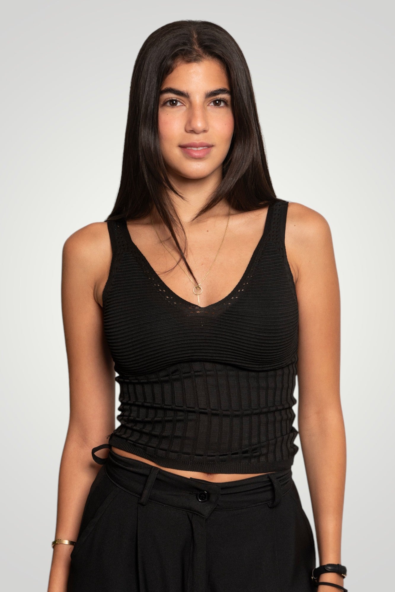 Cup knit top