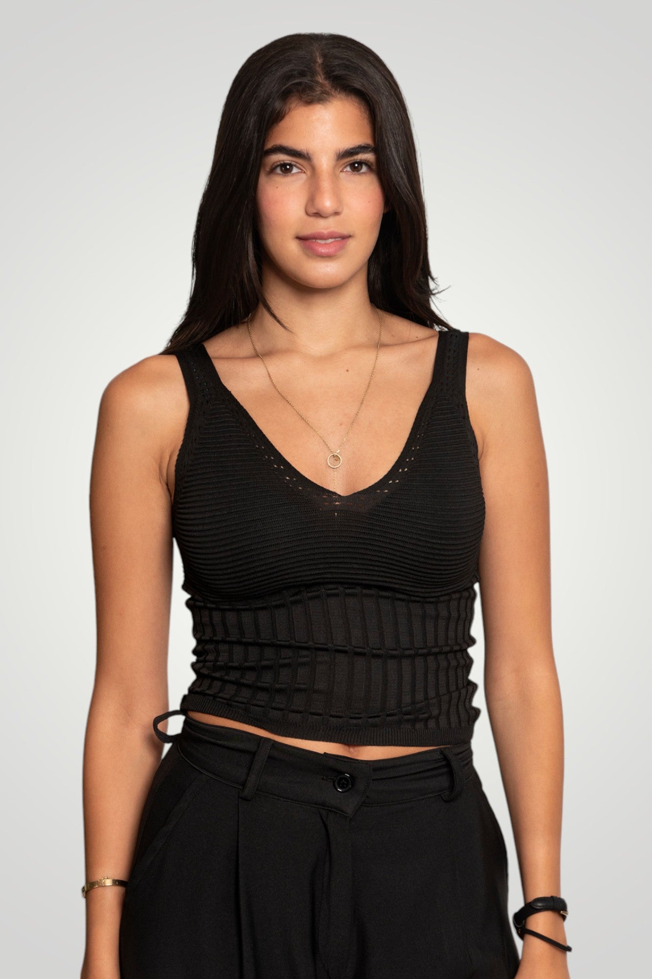 Cup knit top