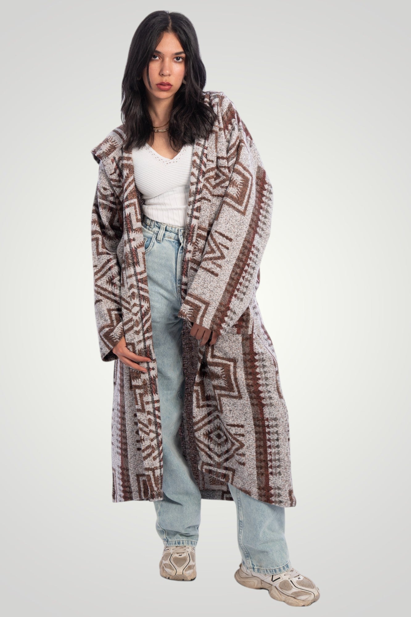 Boho Wool Coat