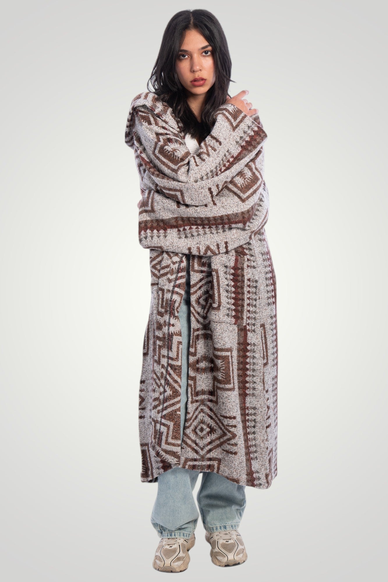 Boho Wool Coat