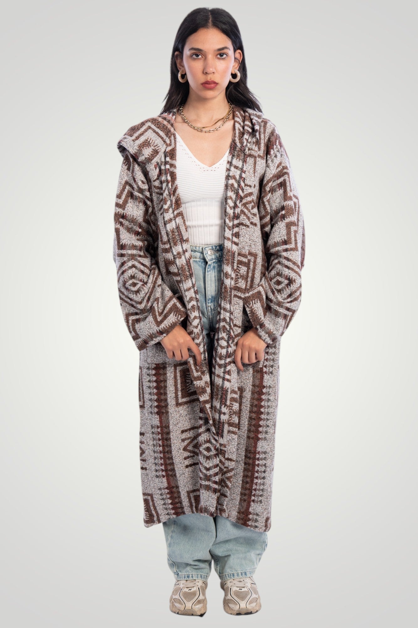 Boho Wool Coat