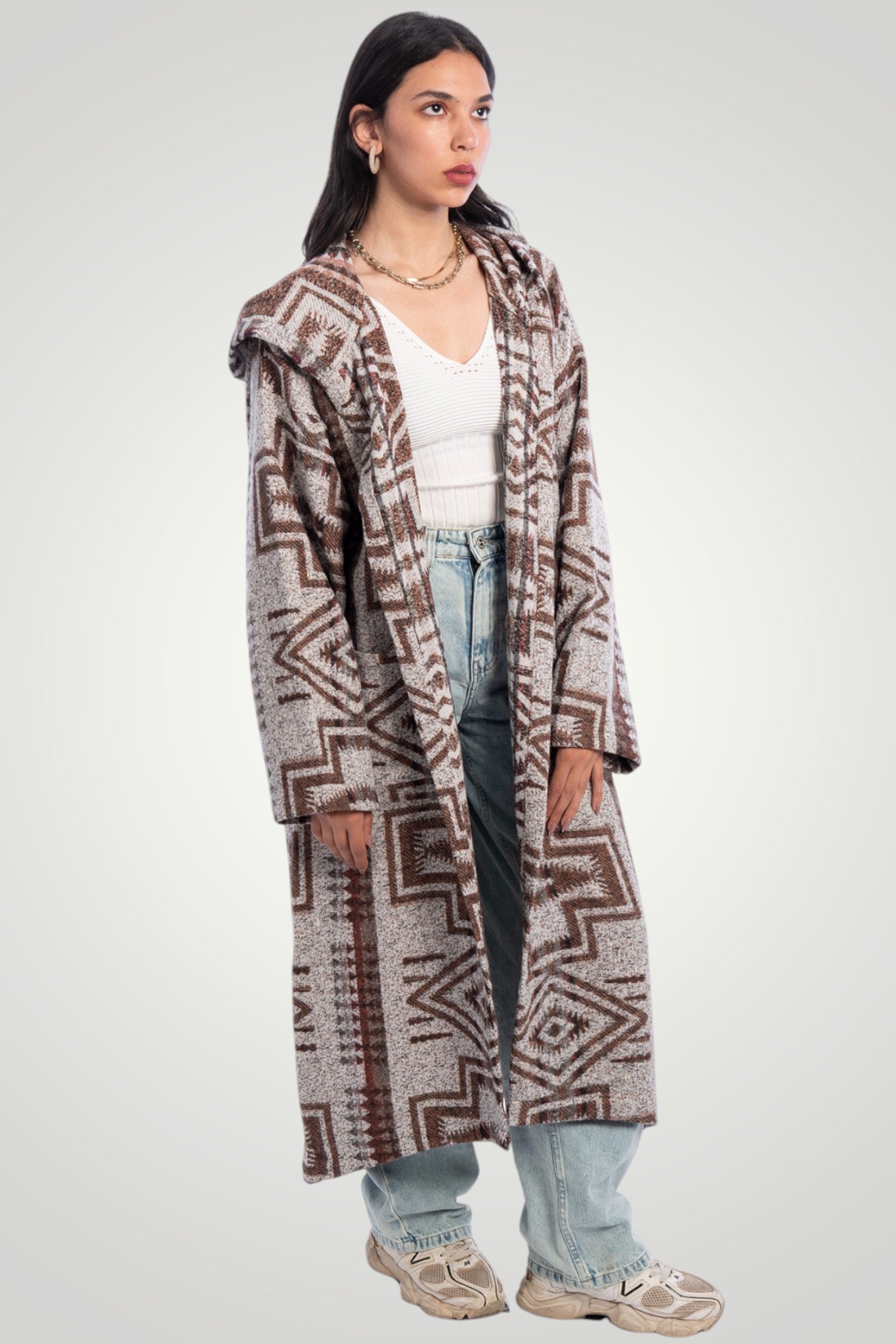 Boho Wool Coat
