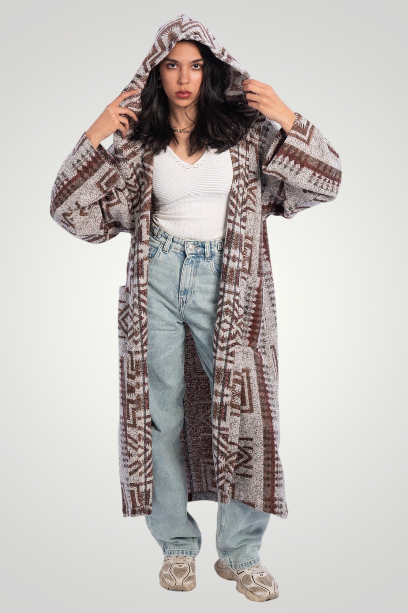 Boho Wool Coat