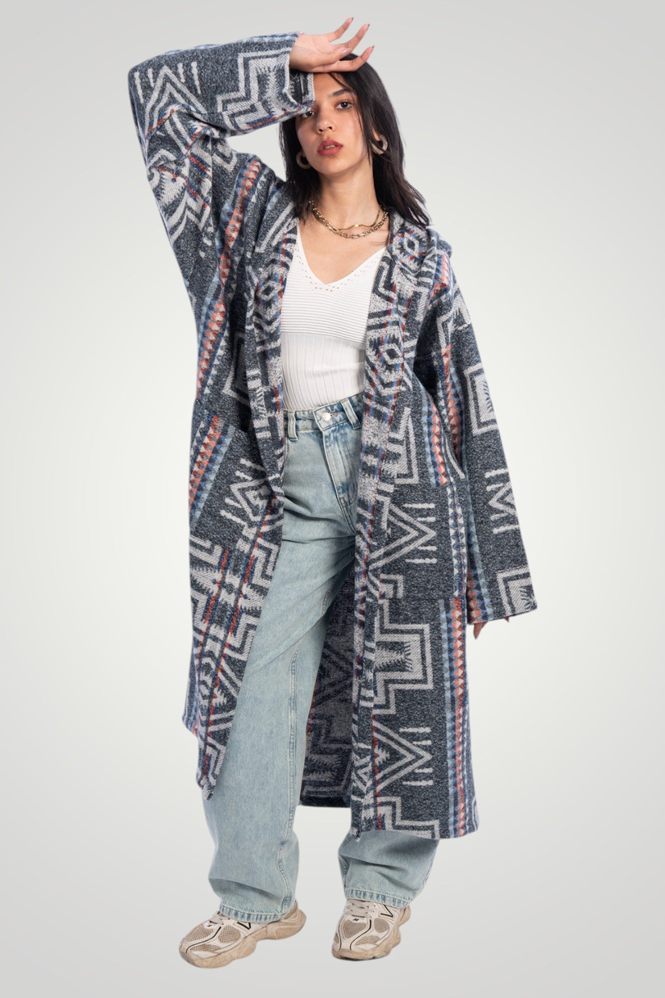Boho Wool Coat