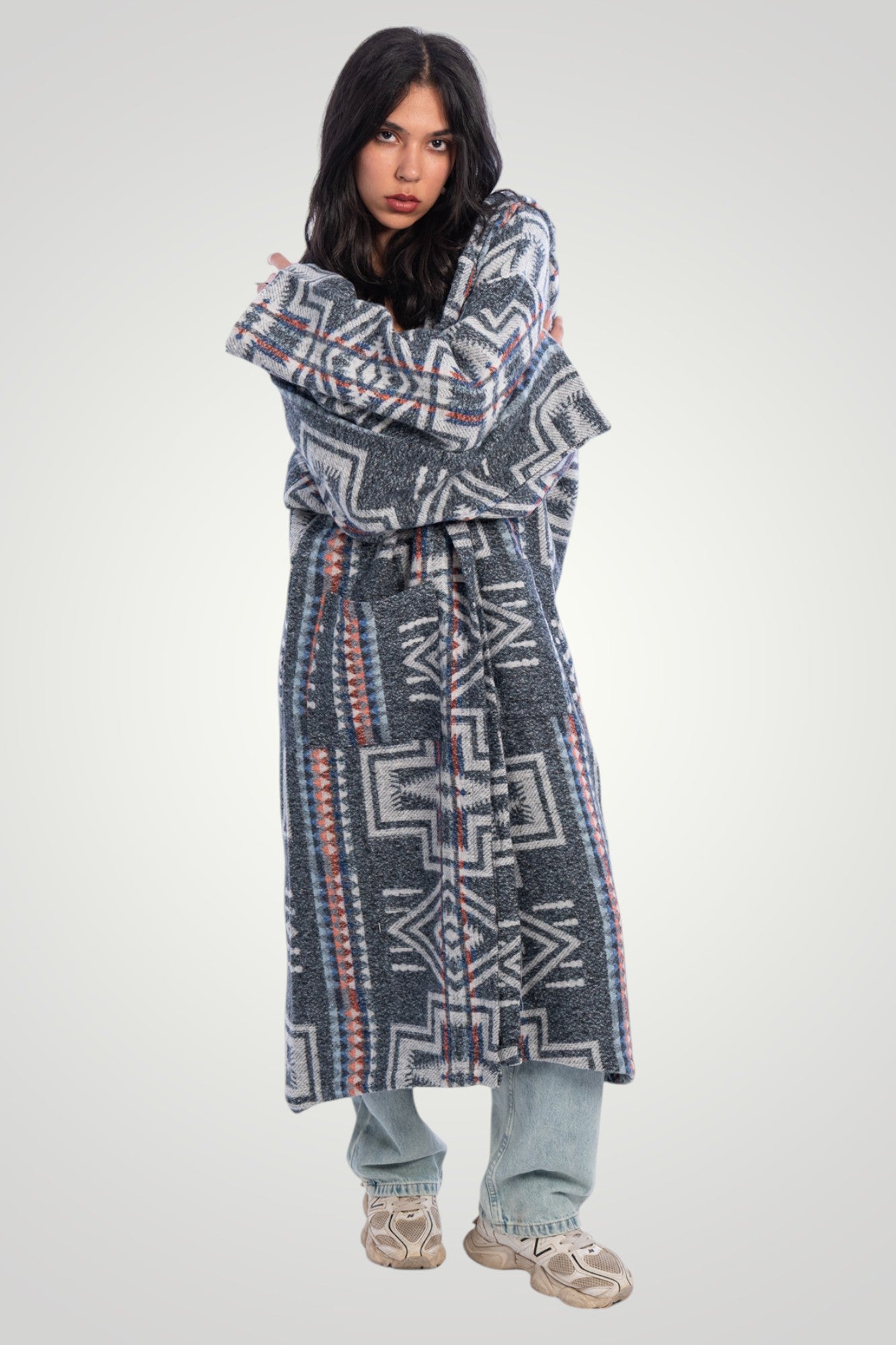 Boho Wool Coat