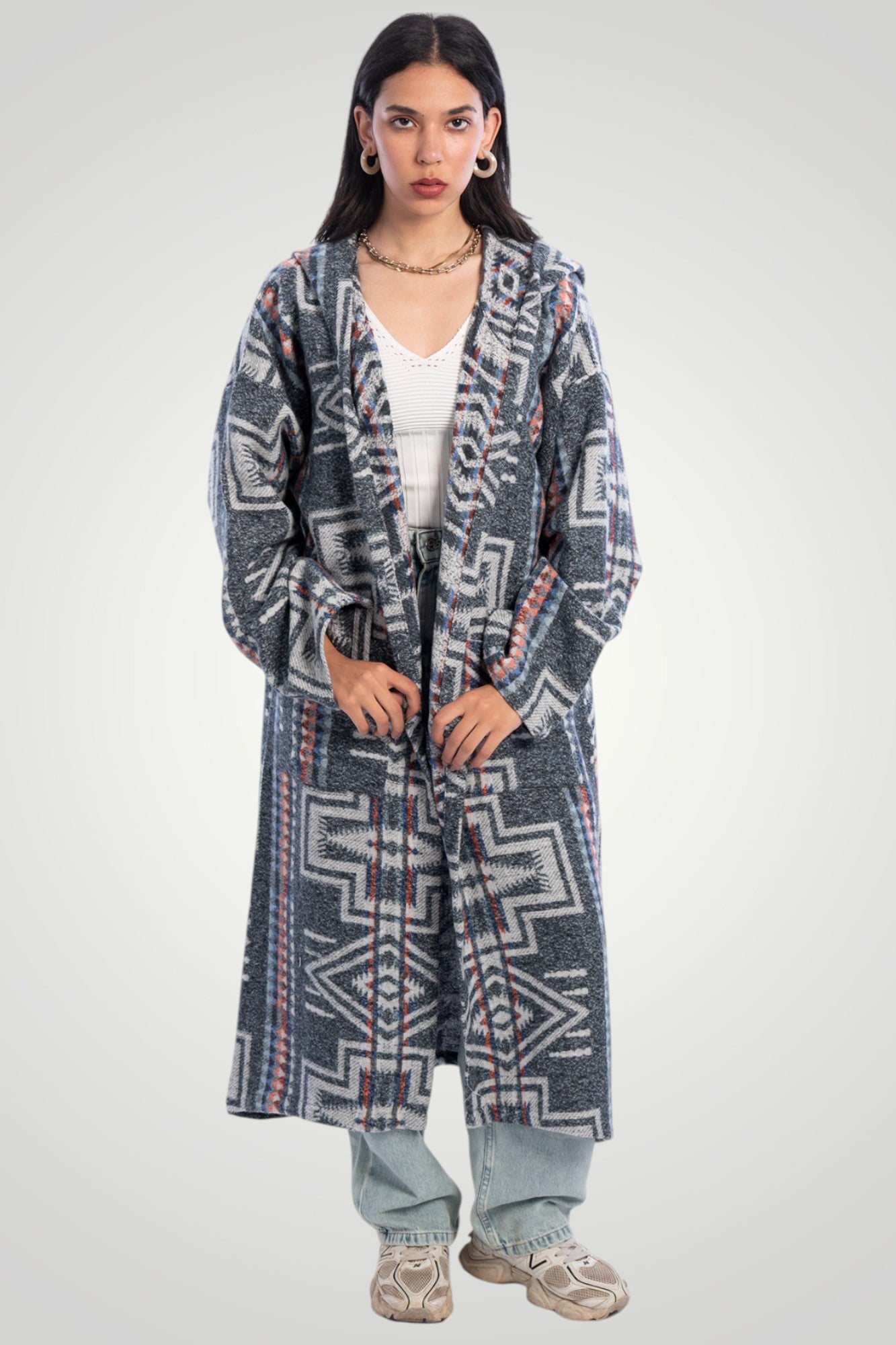 Boho Wool Coat