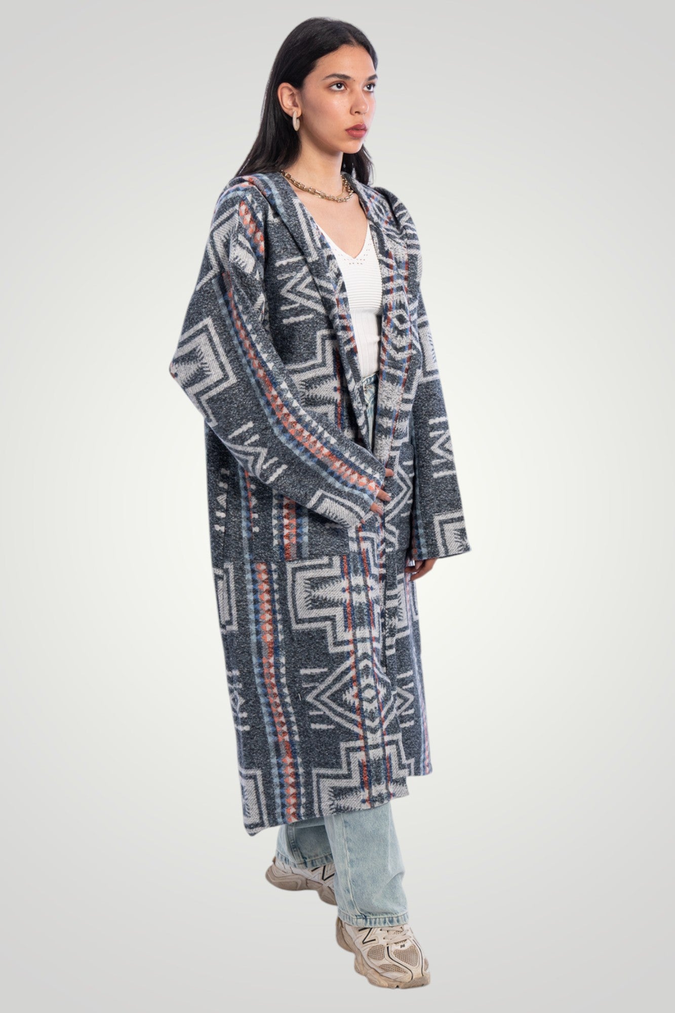 Boho Wool Coat
