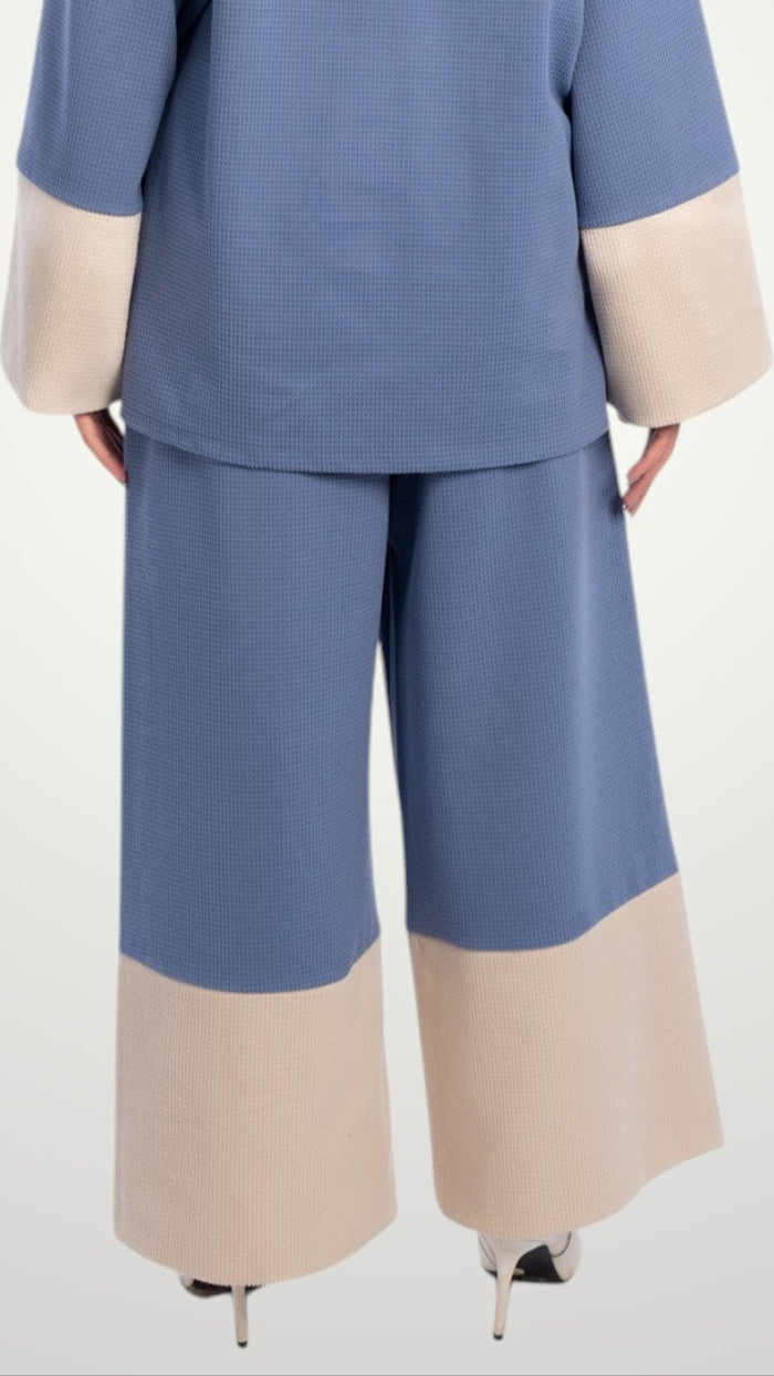 Blue/Beige Pants