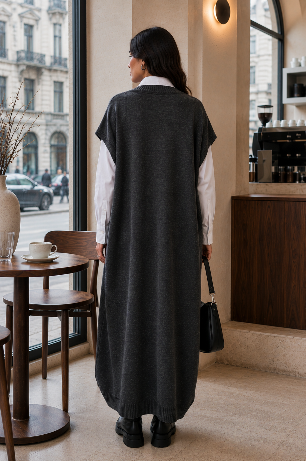 Essential Flow Maxi Knit Dress
