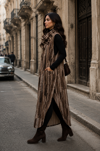 Urban Flow Sleeveless Dress