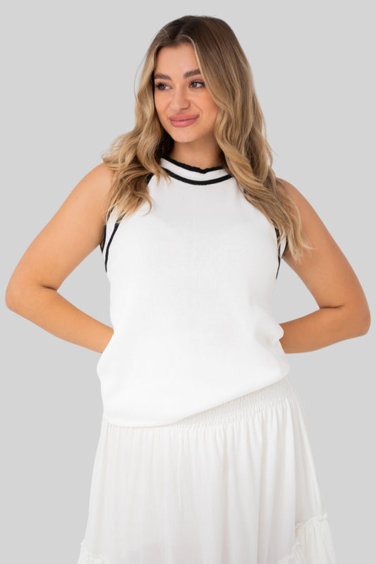 Cotton Knit Top