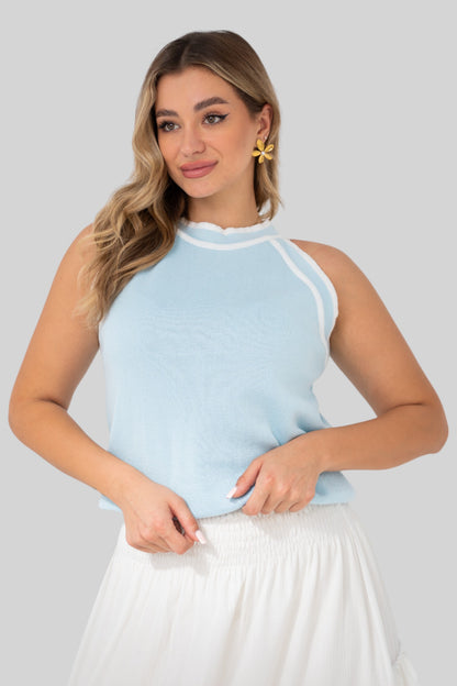 Cotton Knit Top