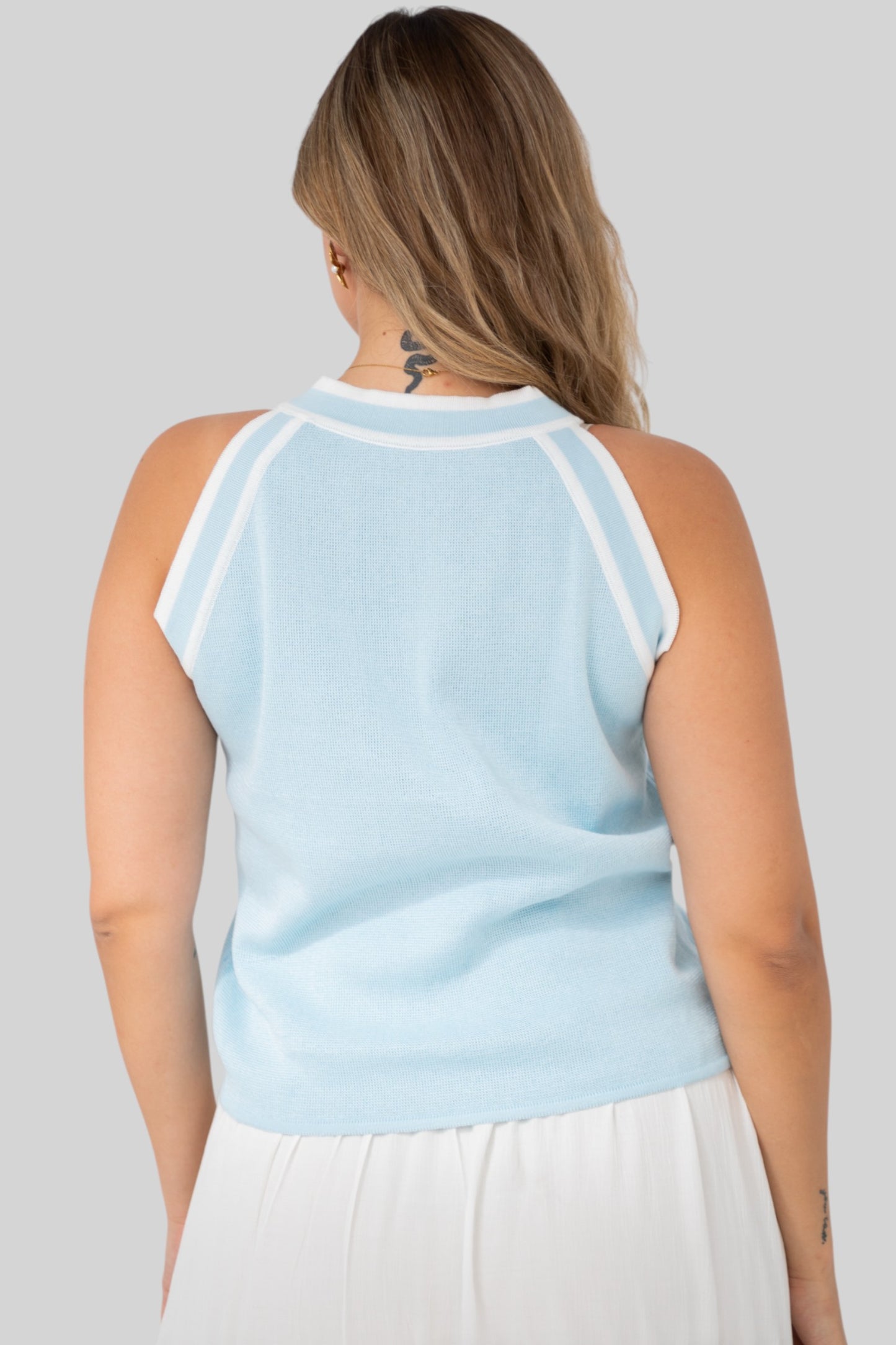 Cotton Knit Top