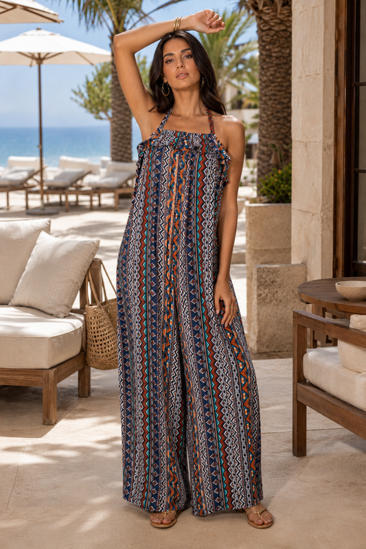 Zigzag jumpsuit