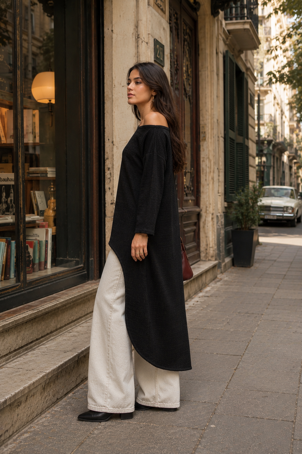 Edge High-Low Winter Pullover
