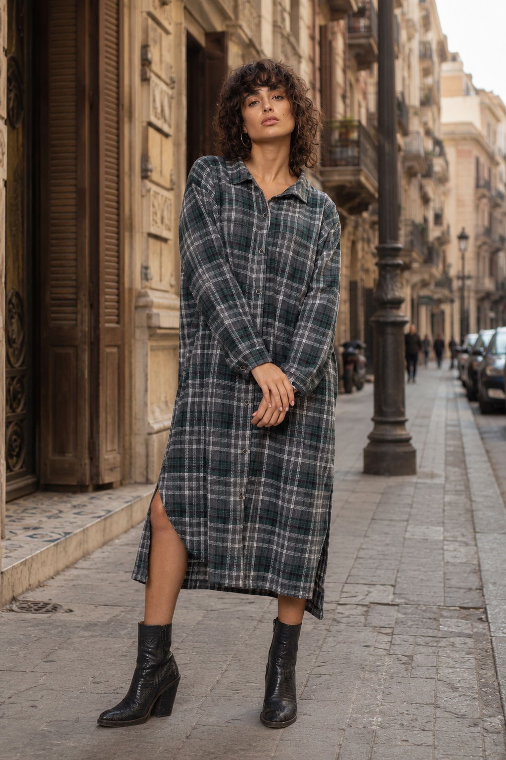 Classic Rebel Wool Shirt/Dress