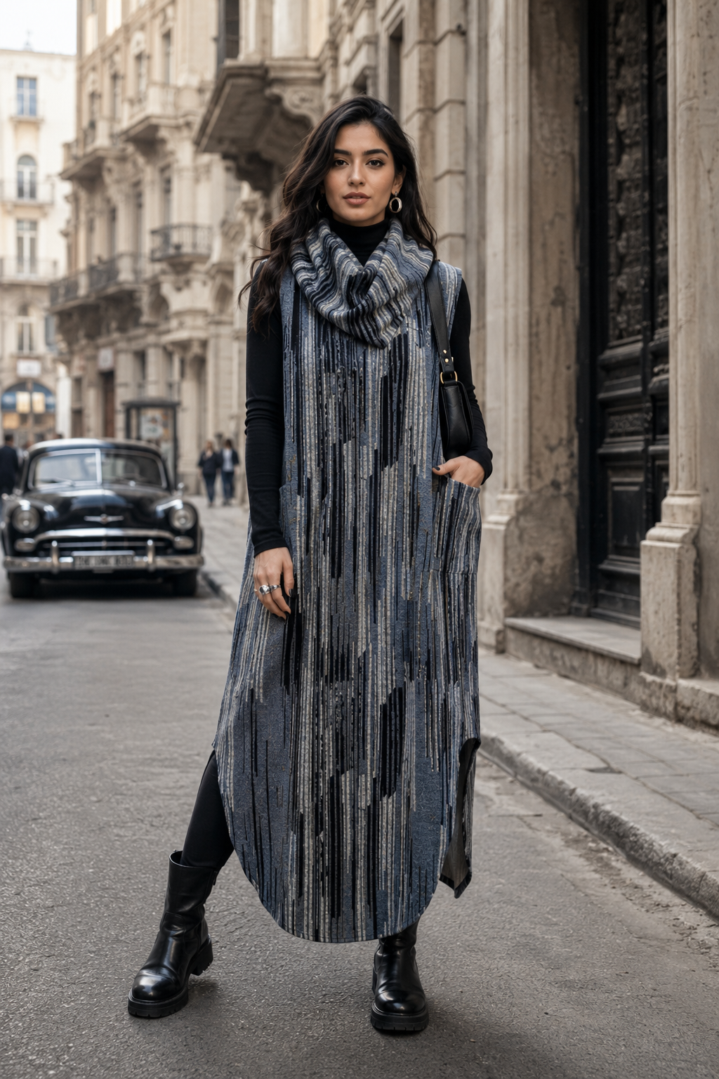 Urban Flow Sleeveless Dress