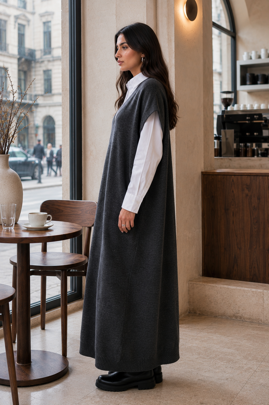 Essential Flow Maxi Knit Dress