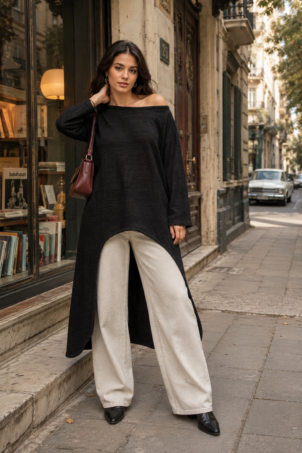 Edge High-Low Winter Pullover