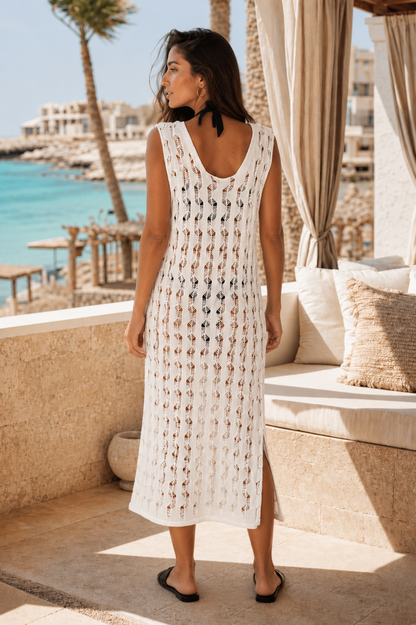 Maxi knit dress