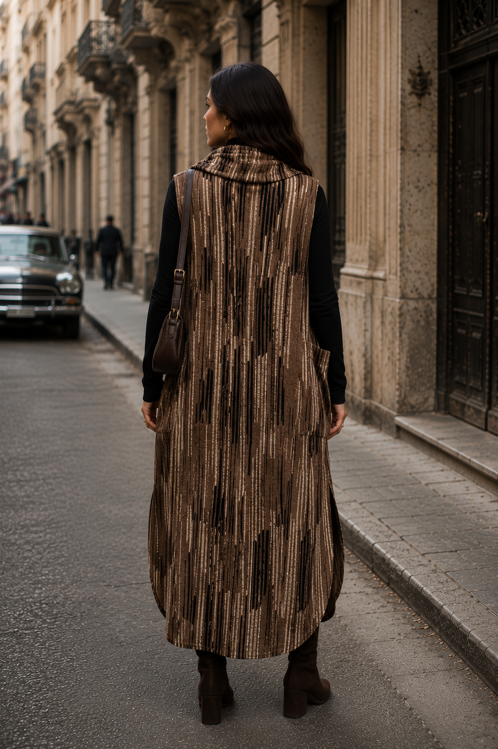 Urban Flow Sleeveless Dress