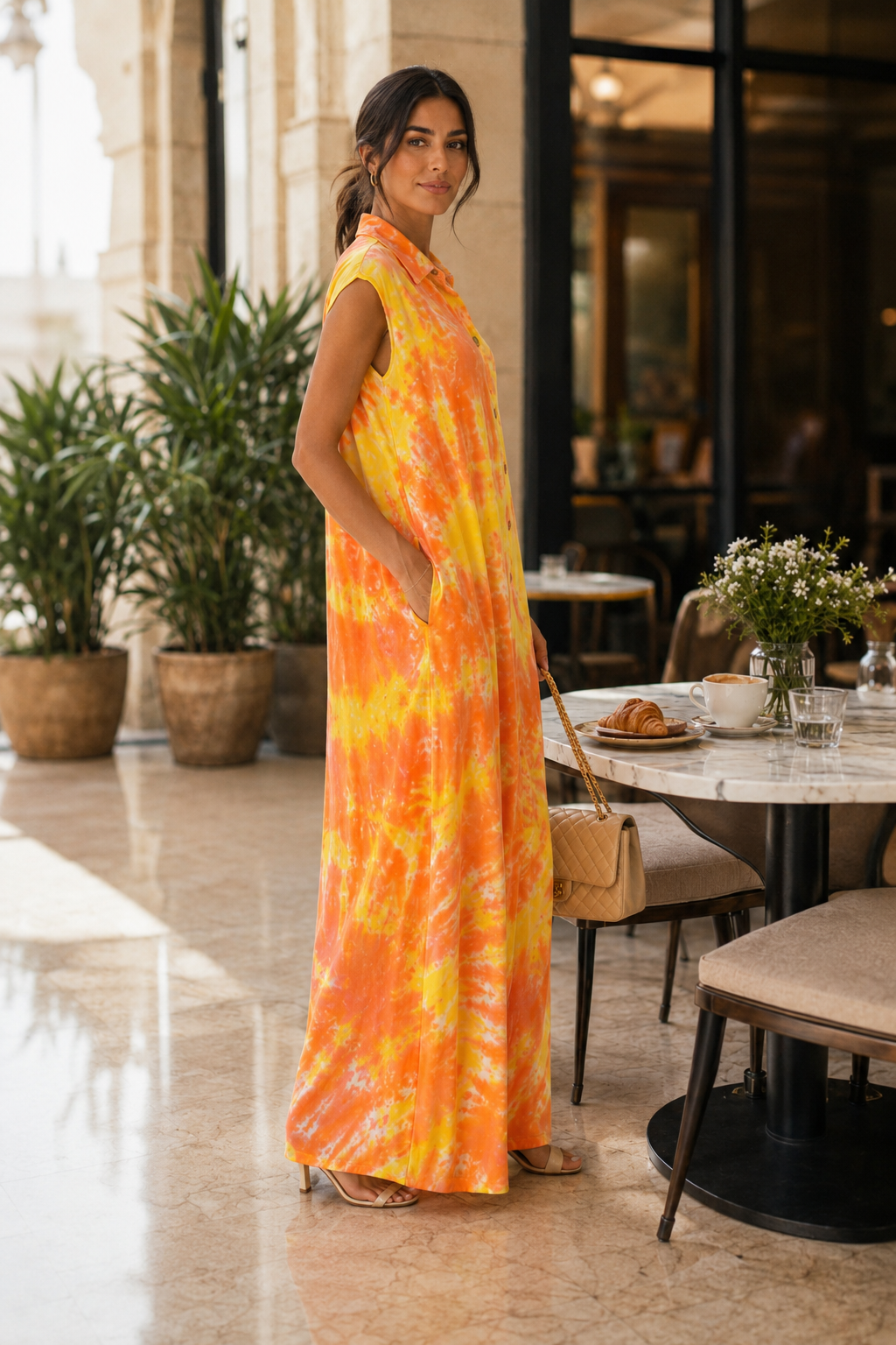 Tie dye jumpsuit