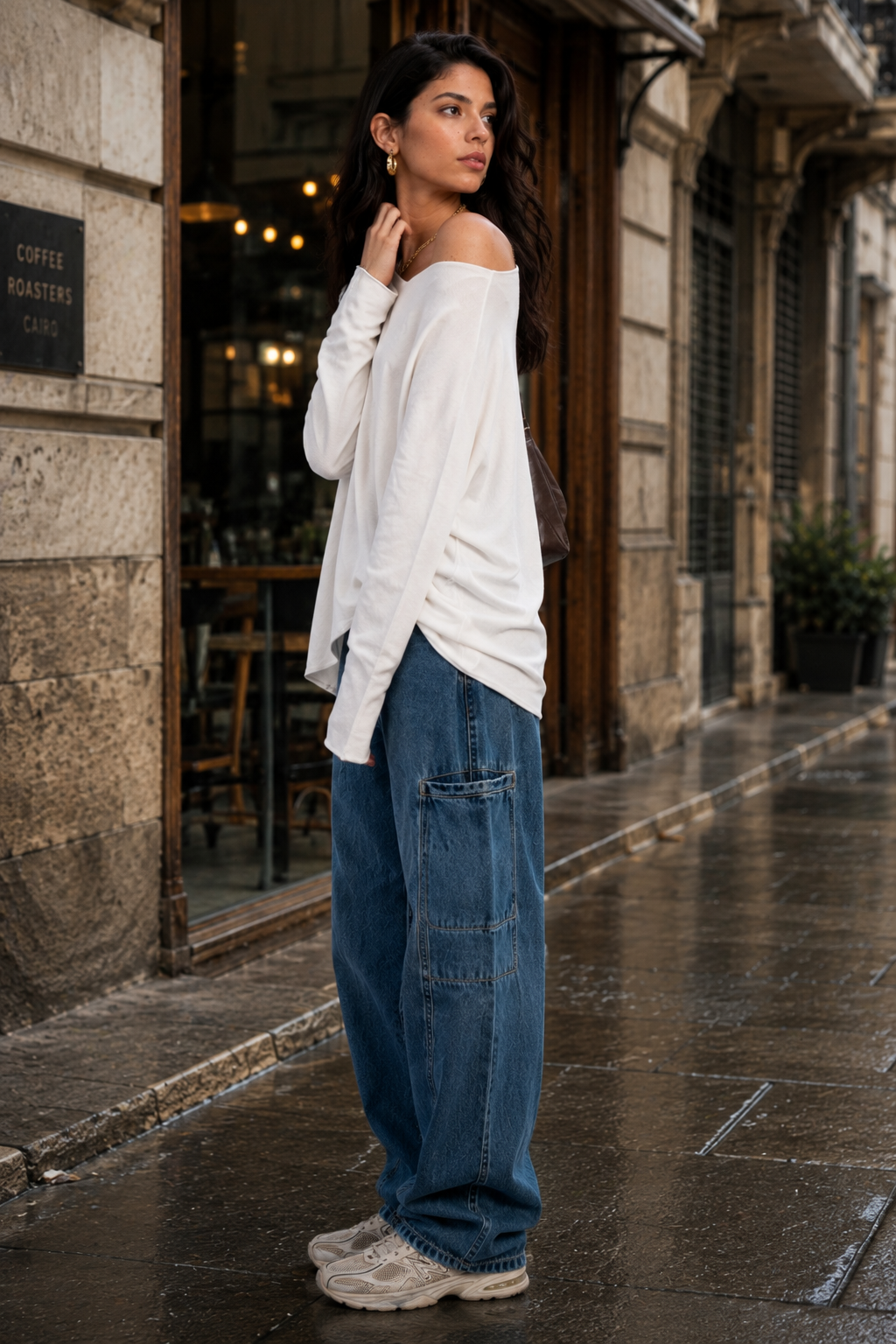 Soft V-Neck Knit Essential Top