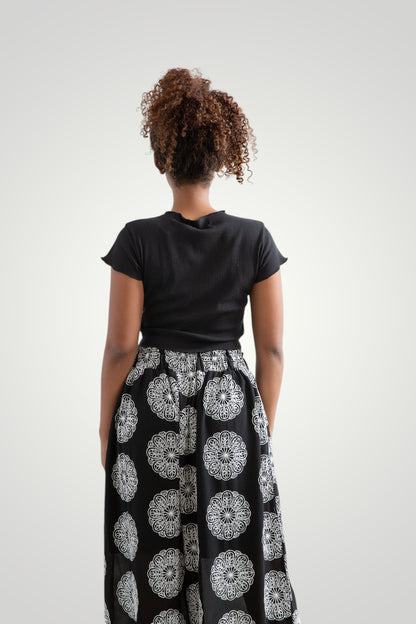 Embroidered pants